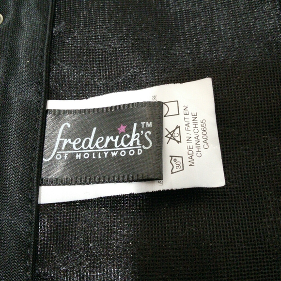 Frederick's of Hollywood black corset - Picture 3 of 5